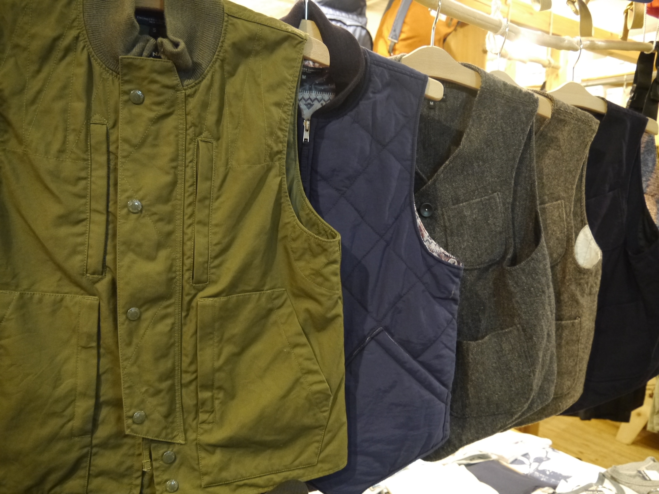 ENGINEERED GARMENTS / エンジニアードガーメンツの新作ベストが入荷