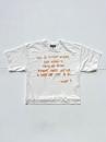 【monitaly】　French Terry Cropped S/S Sweat w/Print