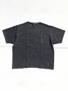 S/S Pocket Tee Pigment Dye Big (Black)