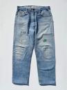 USA Levi's 501 Wide Tapered Pants (Blue)"L-1"