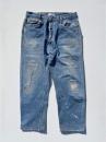 USA Levi's 501 Wide Tapered Pants (Blue)"L-2"