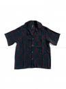 Italian Collar S/S Shirt (R/PE Ring Cut Jq)