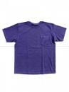 S/S Pocket Tee Pigment Dye (Purple)