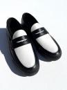 CS LOAFER SK LE (Black / White)