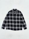 【TOWNCRAFT】 Flannel Check Loop Collar L/S Shirt
