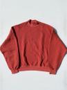 Super Russell Mock Neck Sweatshirt "Burnt Orange"