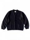 【TOWNCRAFT】 Shaggy Color Cardigan "Black"