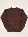 Crew Neck Shetland Sweater (Shaggy)