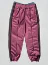 Zipped Track Pant (Poly Smooth) "Smoke Pink"