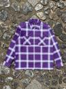 One-Up Shirt (Printed Flannel / Plaid) "Purple"