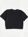 【monitaly】 Cropped Short Sleeve Sweat Shirt