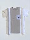 7 Cut S/S Tee (Solid / Fade) "Size M"