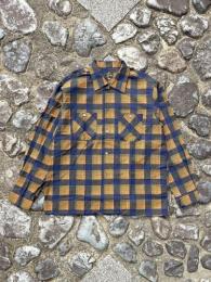 One-Up Shirt (Printed Flannel / Plaid) "Brown"
