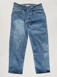 USA Levi's 501 Wide Tapered Pants (Blue)"L-3"