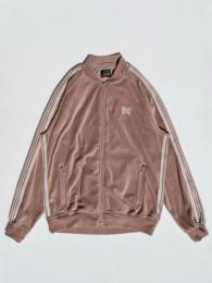 R.C. Track Jacket (C/PE Velour) "Old Rose"
