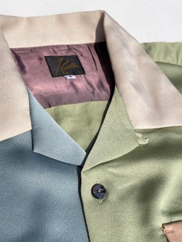 S/S Classic Shirt (Poly Sateen / Multi Colour)