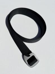 Tap Cap Gunmetal Buckle Bottle Opener Belt (Black)