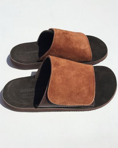 【monitaly × The Sandalman】  Leather Slide Sandal