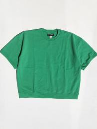 【monitaly】 French Terry Cropped S/S Sweat Shirt