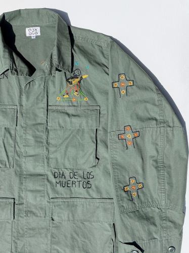 【OAXACA】　BDU Jacket (Hand embroidery) 