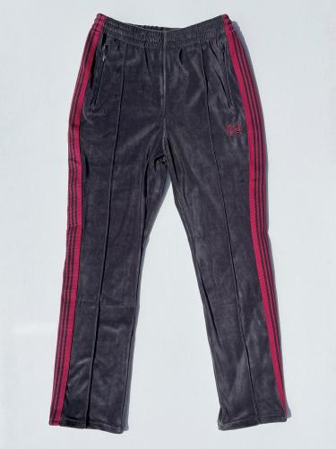 Narrow Track Pant (C/Pe Velour) "Charcoal"