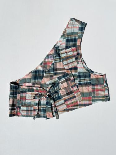 Kesa Vest  (Cotton Patchwork)