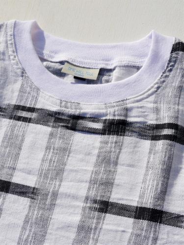 【TIME WILL TELL WORKS】 S/S IKAT CREW Tee