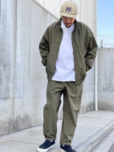 Natural/商品詳細 【BURLAP OUTFITTER】 Track Jacket (Supplex Nylon)