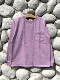 L/S Crew Pocket Tee (Old Purple)
