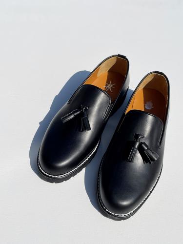 【Tomo & Co】 Cock Shoes (Black)