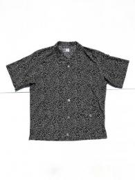 【TOWNCRAFT】 Rayon Beach Shit (Black Leopard)
