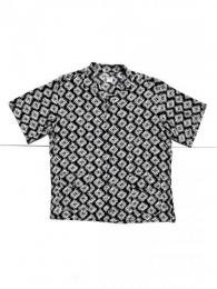 【TOWNCRAFT】 Rayon Beach Shit (Black Batik)