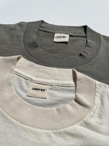 【UNDYED】　30PV S/S Tee (Printed)