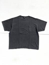 S/S Pocket Tee Pigment Dye Big (Black)