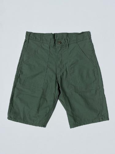 【Stan Ray】 4 Pocet Fatigue Short (Olive Sateen)