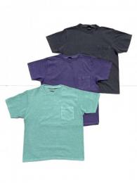 S/S Pocket Tee Pigment Dye
