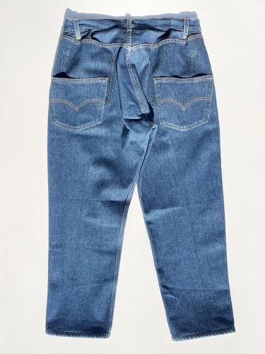 USA Levi's 501 Wide Tapered Pants (Blue)"L-4"