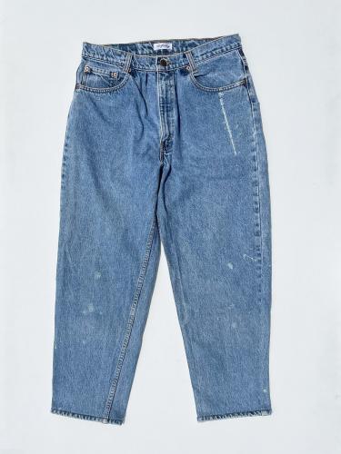 USA Levi's 505 Wide Tapered Pants (Blue)"L-6"