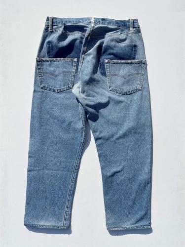 USA Levi's 501 Wide Tapered Pants (Blue)"XL-2"