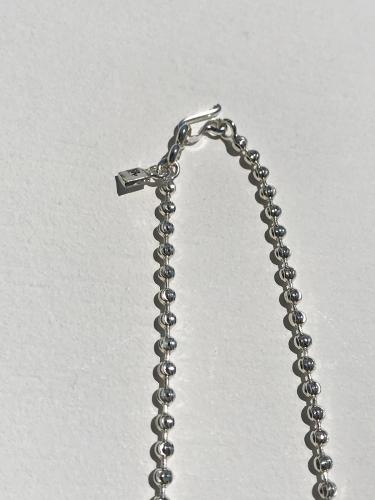 Facet Ball Chain Necklace (50cm)