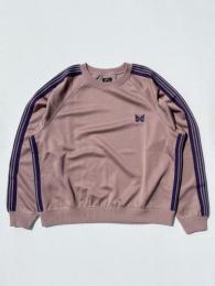 Track Crew Neck Shirt (Poly Smooth) "Taupe"