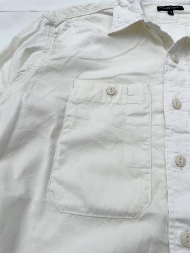 Work Shirt (Cotton Micro Sanded Twill) "Ivory"