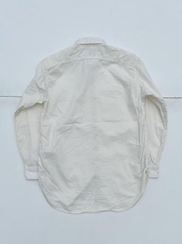 Work Shirt (Cotton Micro Sanded Twill) "Ivory"