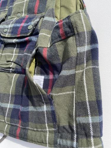 【 30% OFF】 Cover Vest (Big Plaid Heavy Flannel)