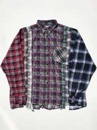 Flannel Shirt ⇒ 7 Cuts Wide Shirt "A"