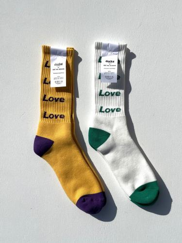 Pile Socks Love & Peace