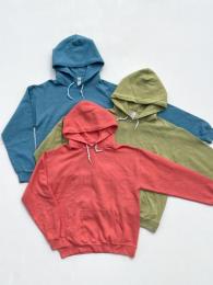 【JERZEES】　Over Dye Hooded Sweatshirt