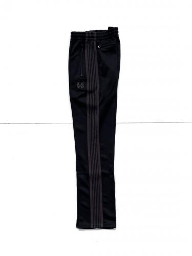 Narrow Track Pant (Poly Smooth) "Black"