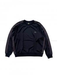 Track Crew Neck Shirt (Poly Smooth) "Black"