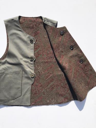 Natural/商品詳細 【 30% OFF】 Over Vest (HB Twill) 